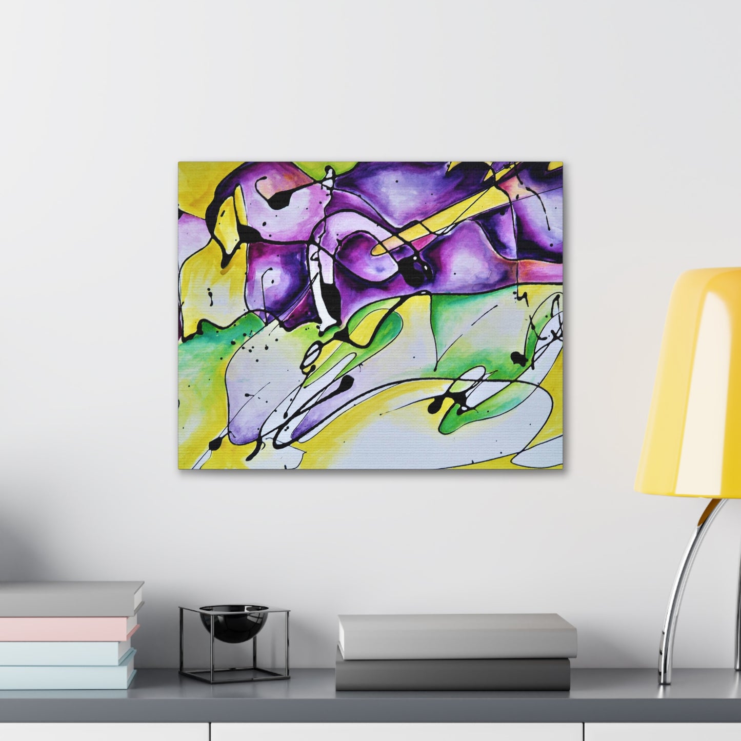 Purple Mountains Canvas Gallery Wraps