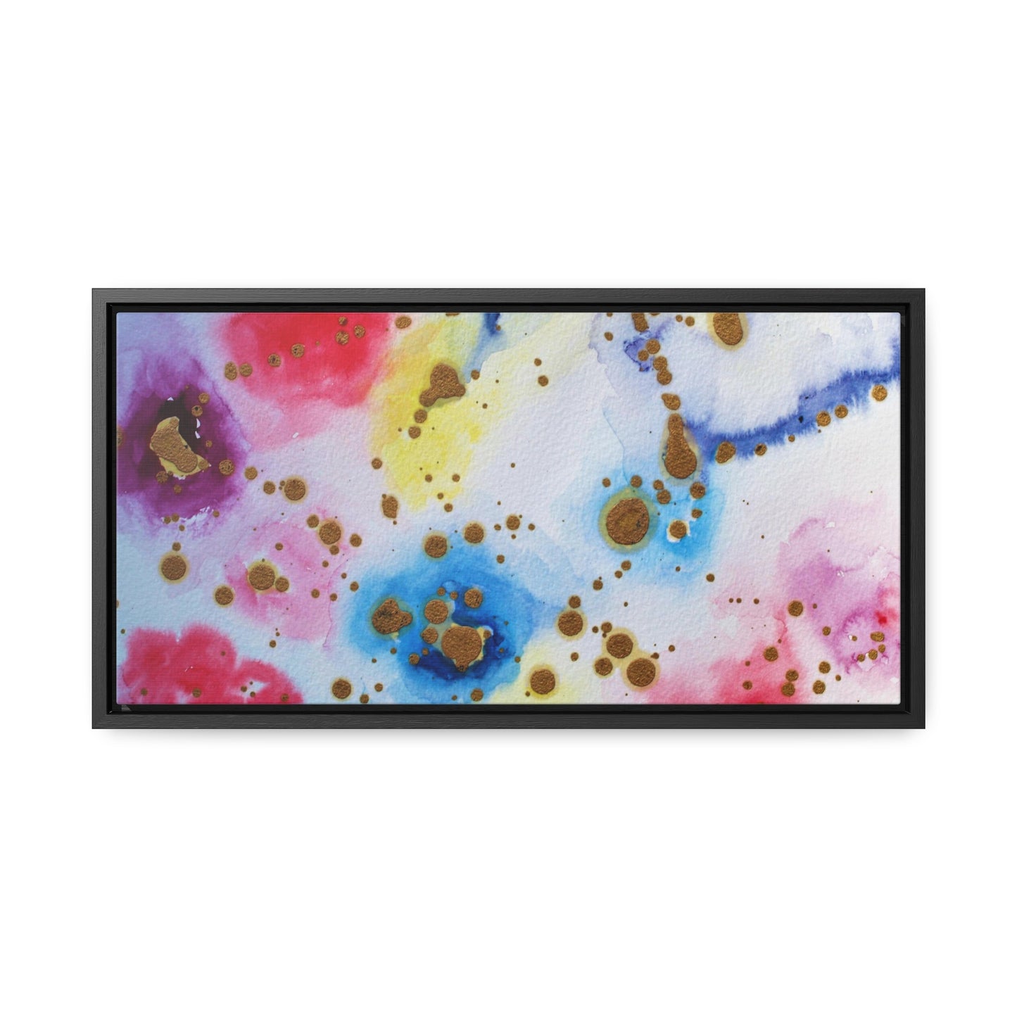 Purple Swirl Gallery Canvas Wraps, Horizontal Frame