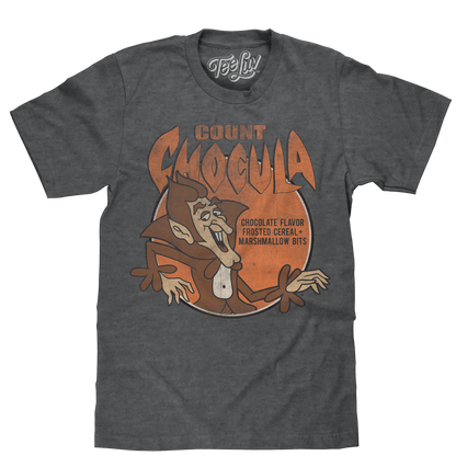Count Chocula T-Shirt - Gray- Tee Luv- {{Product type}}