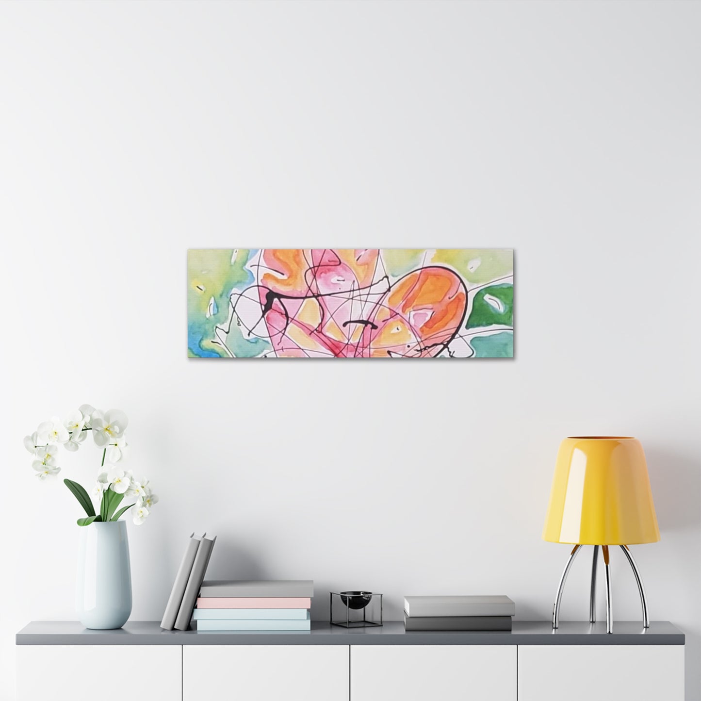 Paper Heart Canvas Gallery Wraps Printify