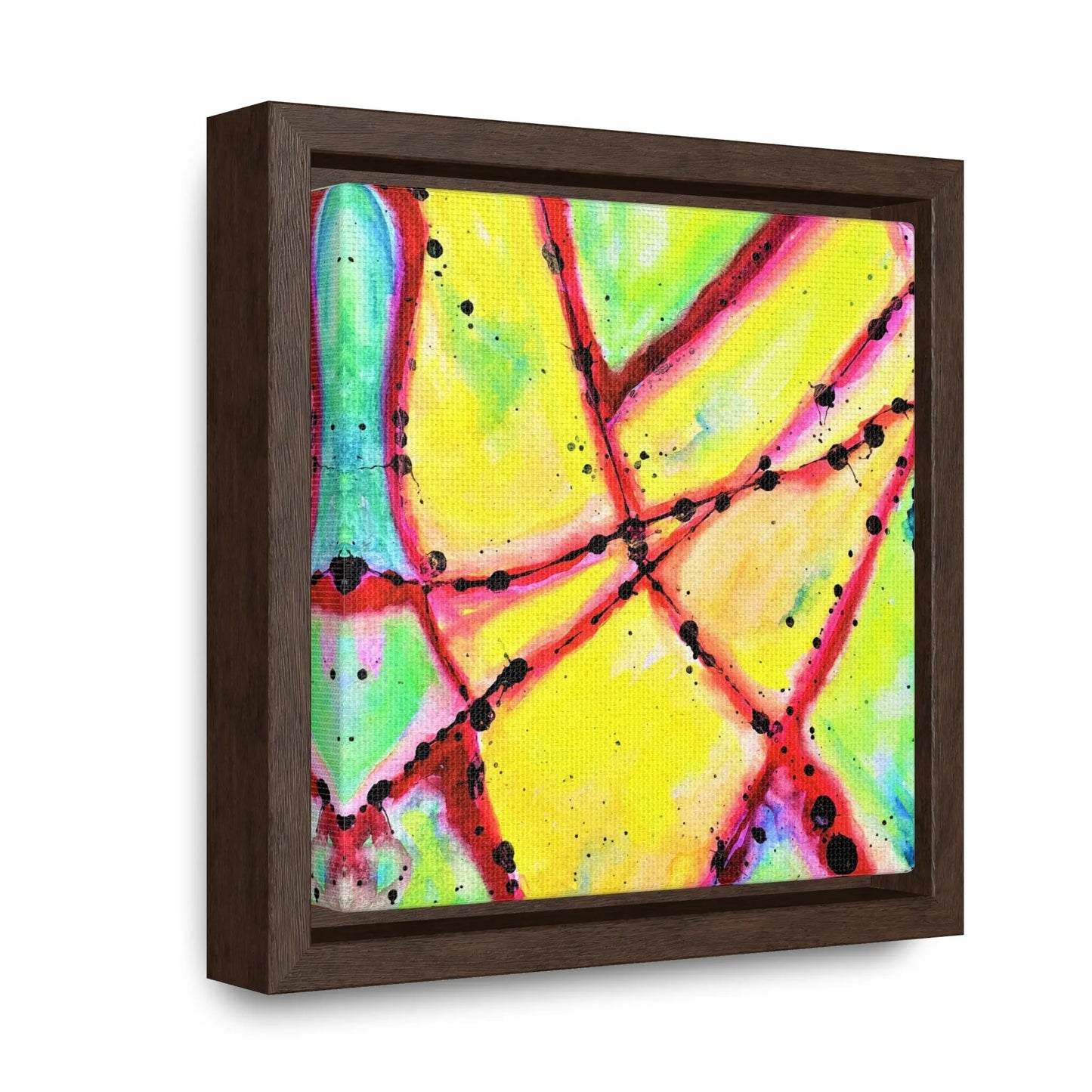 Love Chained Gallery Canvas Wraps, Square Frame