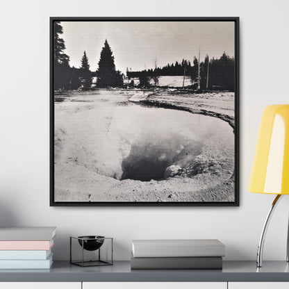 Morning Glory Pool Yellowstone Gallery Canvas 24″ x 24″ 1.25"