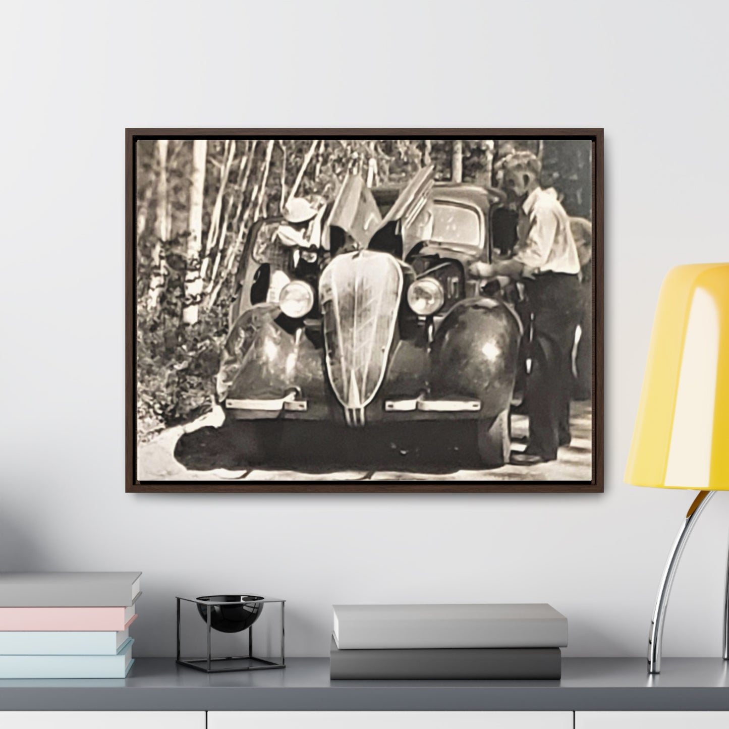 After The Black Hills 1939 Gallery Canvas Wraps, Horizontal Frame