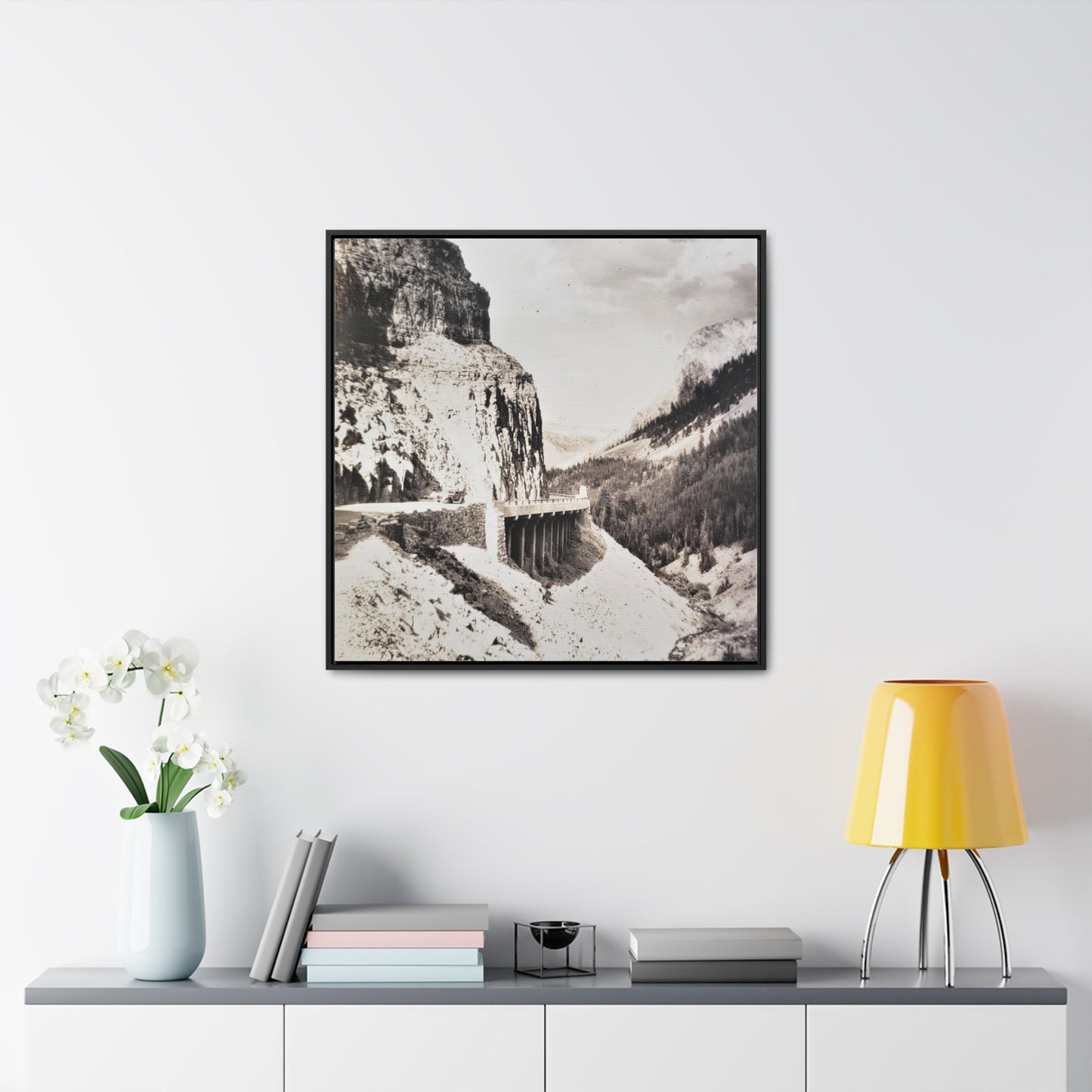 Golden Gate Canyon Colorado Gallery Canvas Wraps, Square Frame