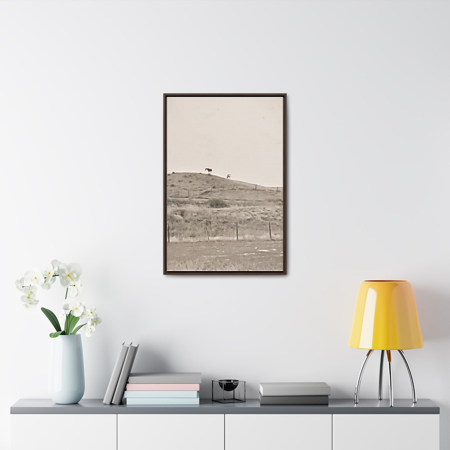 Outside Philip South Dakota Gallery Canvas Wraps, Vertical Frame