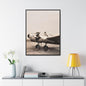 Refueling Mid-Contintent Chief Line 1939 Gallery Canvas Wraps Vertical Frame 30″ x 40″ Premium Gallery Wraps (1.25″) Black