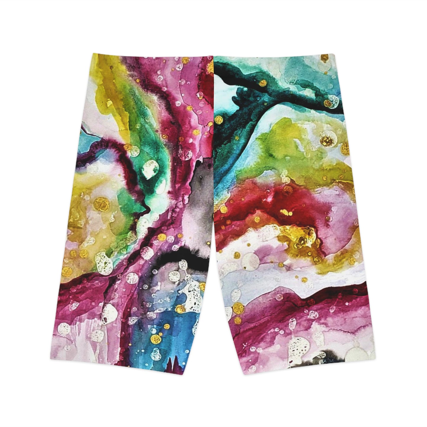 Cosmic Face Women's Bike Shorts