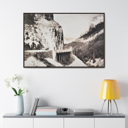 Golden Gate Canyon Colorado Gallery Canvas Wraps Horizontal Frame 48″ x 32″ Walnut Premium Gallery Wraps (1.25″)