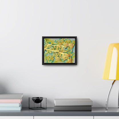 Acid Rain Gallery Canvas Wraps, Horizontal Frame