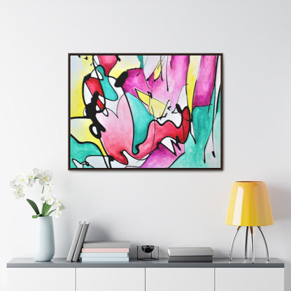 Glass Gallery Canvas Wraps, Horizontal Frame