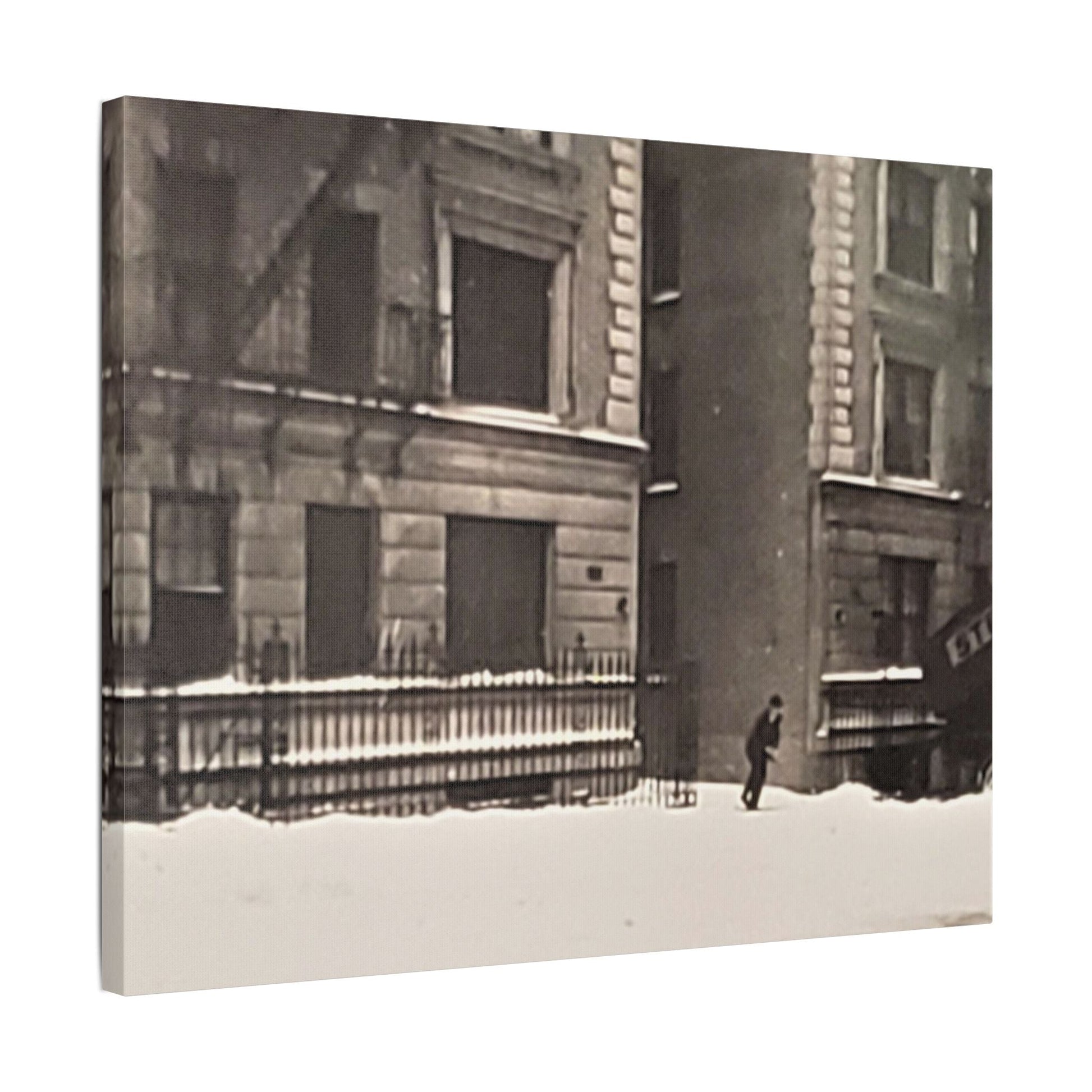 430 W 119th St New York Satin Canvas Stretched