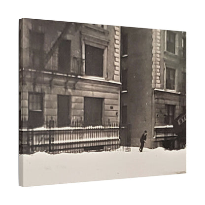 430 W 119th St New York Satin Canvas Stretched