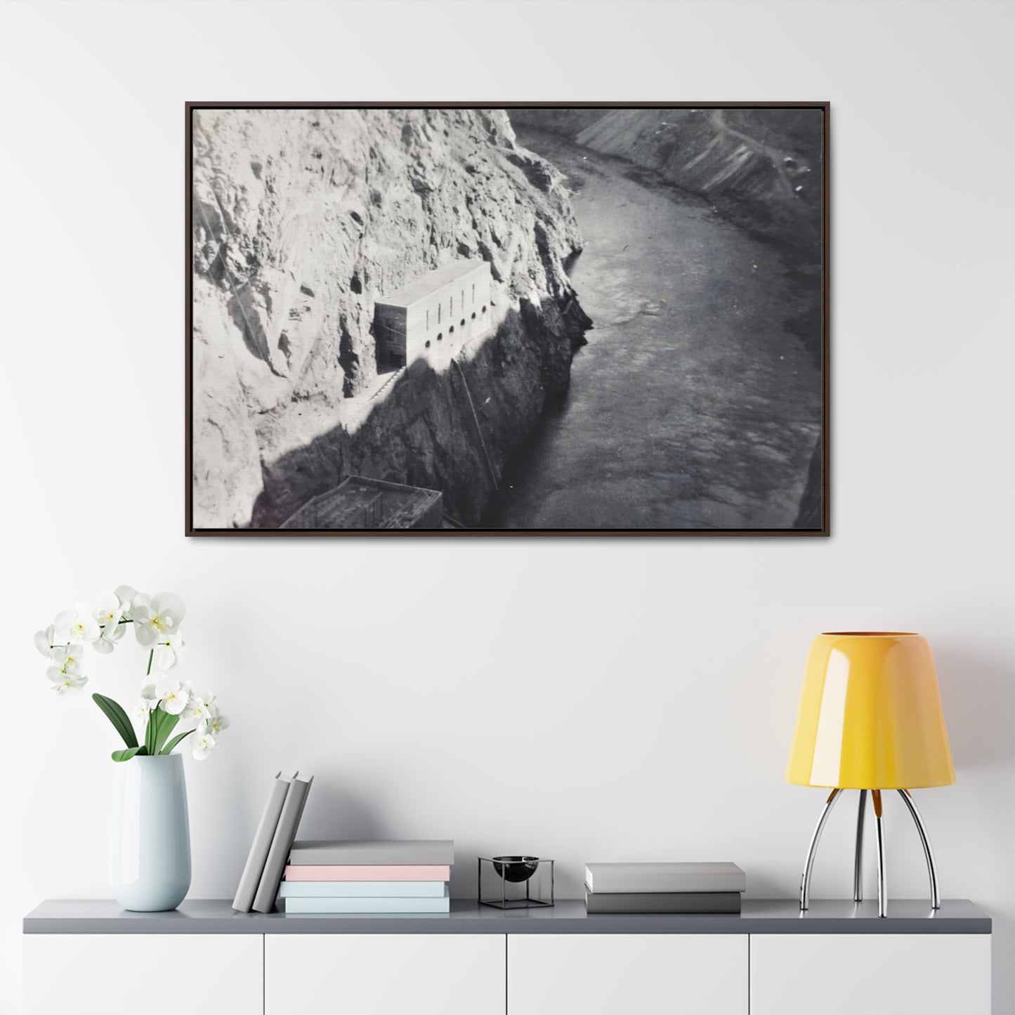 Boulder Dam Gallery Canvas Wraps, Horizontal Frame