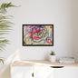 The Eye Framed Art Print - Kia Day Design
