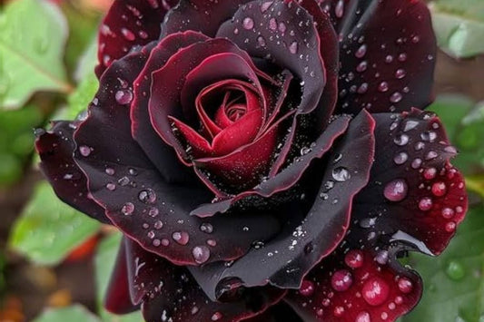 Dark Red/Black Rose Flower Seeds - 100 - - Seeds