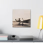 Refueling Mid-Contintent Chief Line Omaha Airport 1939 Canvas Gallery Wraps 16″ x 16″ 1.25"
