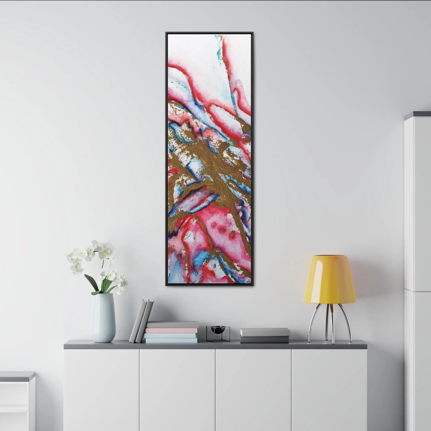 Abstract Love Gallery Canvas Wraps, Vertical Frame