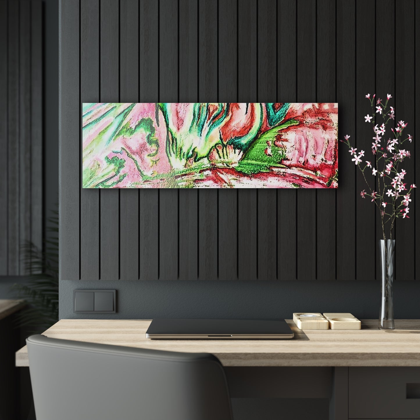 Pink Forest Acrylic Prints