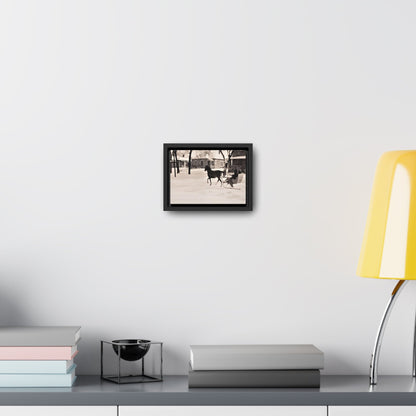 Carriage Ride Gallery Canvas Wraps Horizontal Frame 7" x 5" Black Premium Gallery Wraps (1.25″)