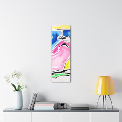 Pink Elephant Canvas Gallery Wraps 12″ x 36″ 1.25"