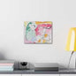 Abstract Face Canvas Gallery Wraps - Kia Day Design