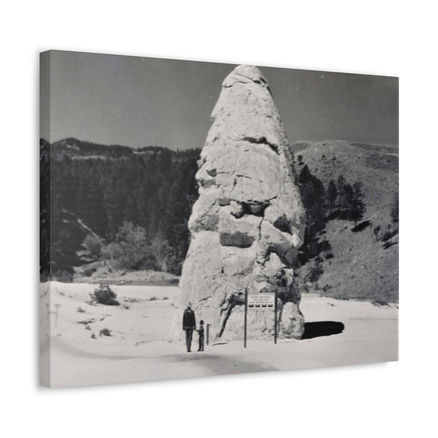 Liberty Cap Yellowstone Stretched Canvas