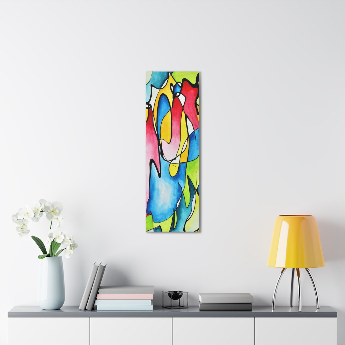 Blue Flame Canvas Gallery Wraps