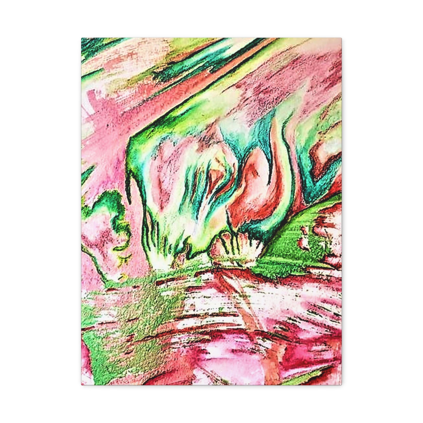 Pink Forest Canvas Gallery Wraps