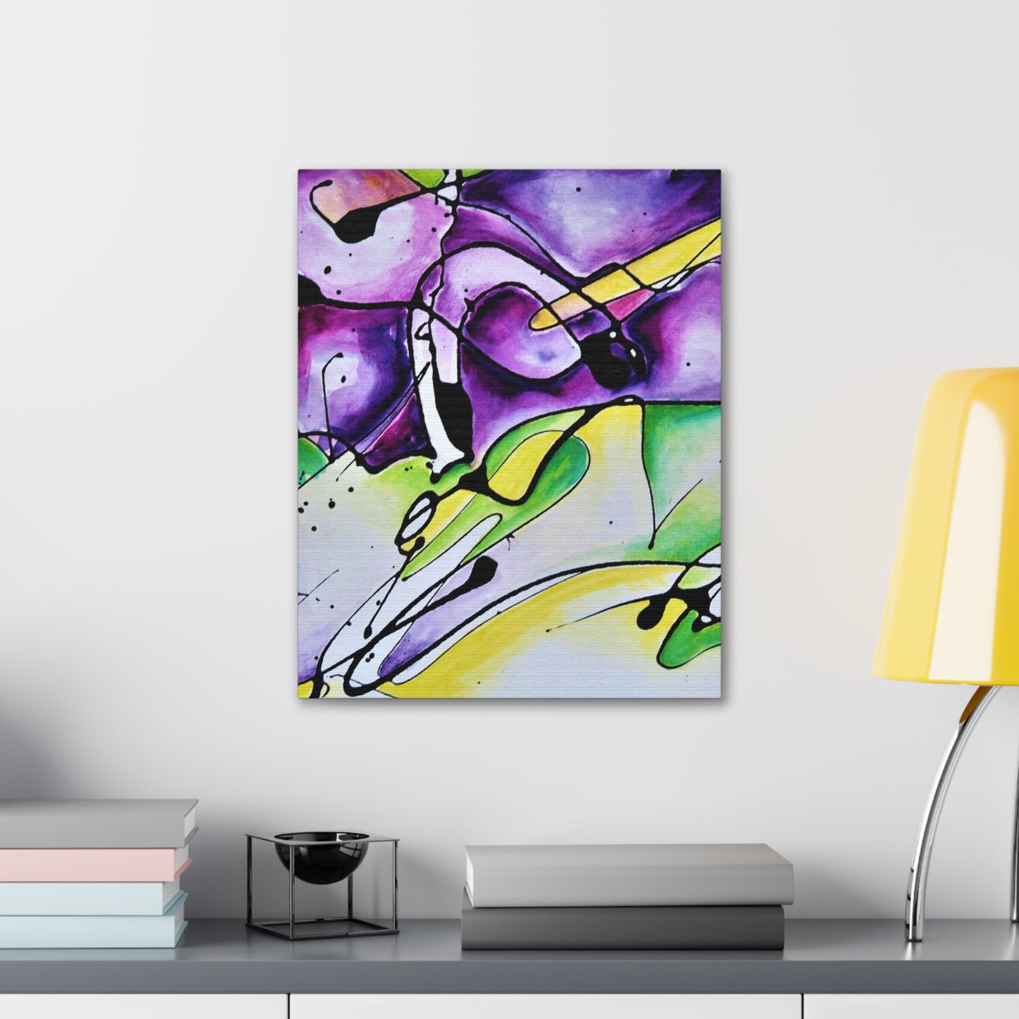 Purple Mountains Canvas Gallery Wraps