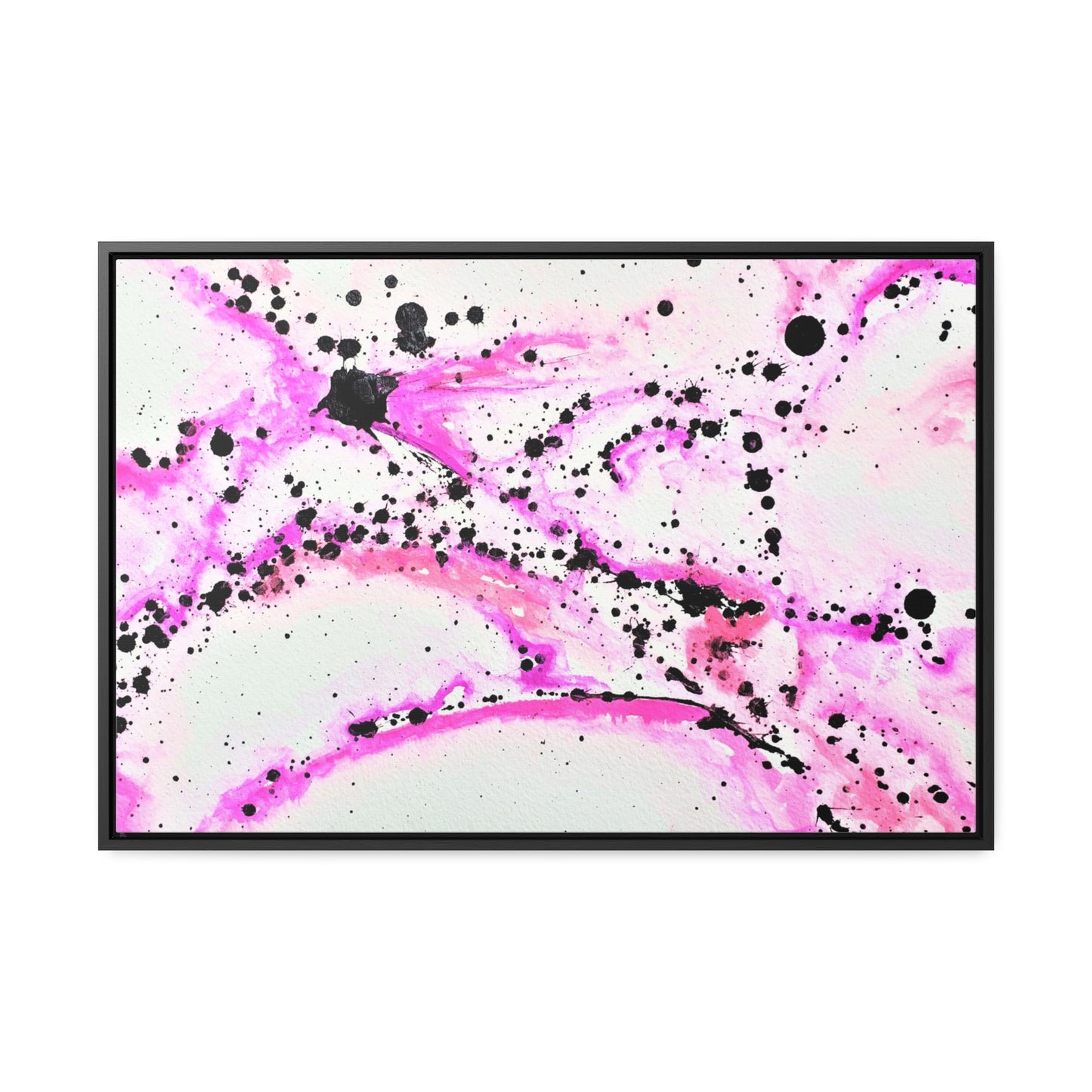 Neon Lightning Gallery Canvas Wraps, Horizontal Frame