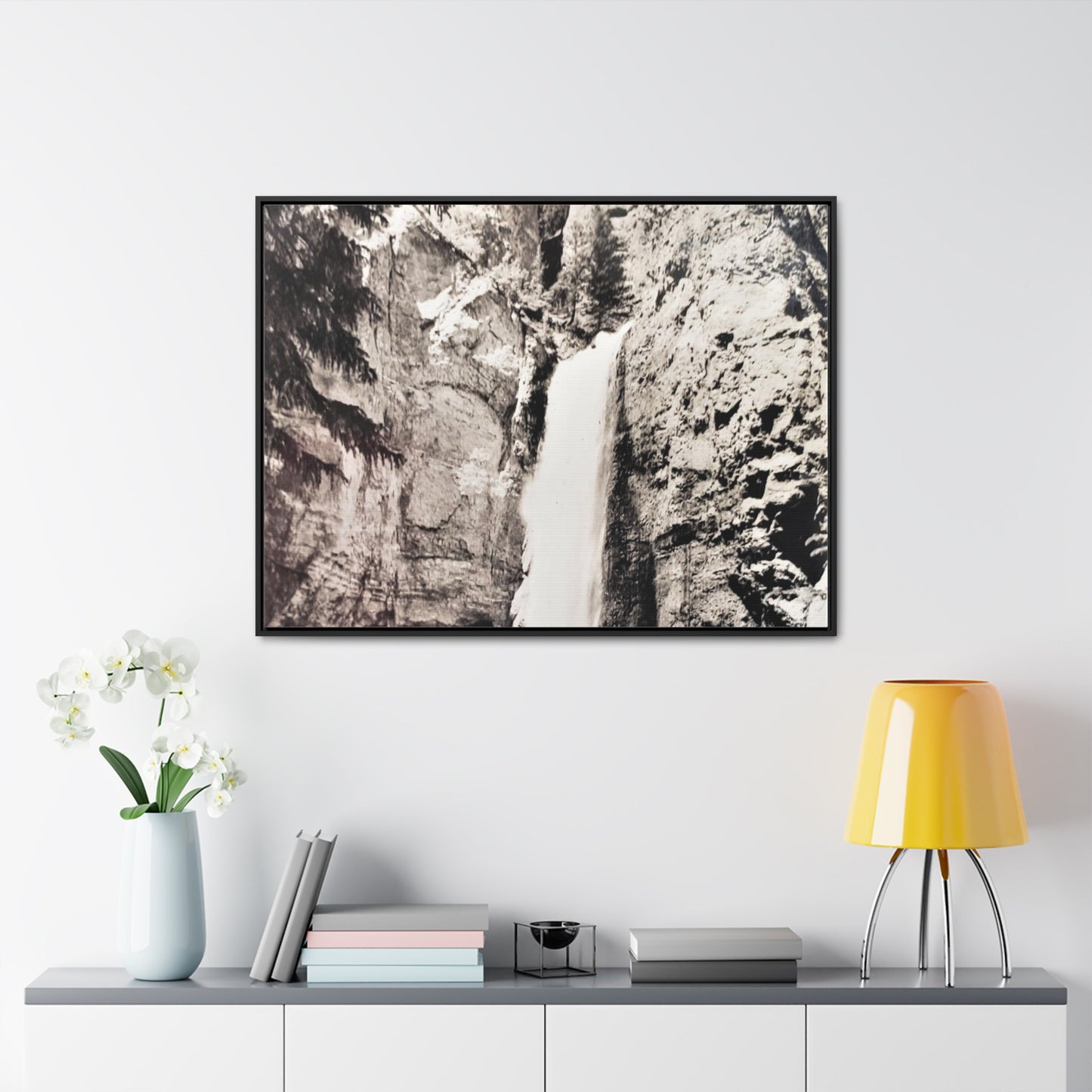 Tower Falls Yellowstone Gallery Canvas Wraps, Horizontal Frame