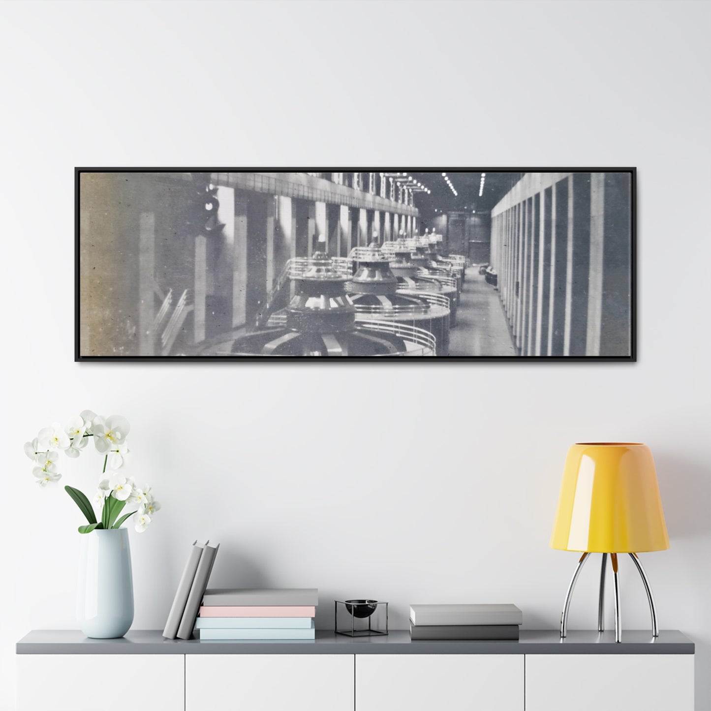 Boulder Dam Powerhouse Gallery Canvas Wraps, Horizontal Frame