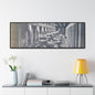 Boulder Dam Powerhouse Gallery Canvas Wraps Horizontal Frame 60″ x 20″ Black 1.25"