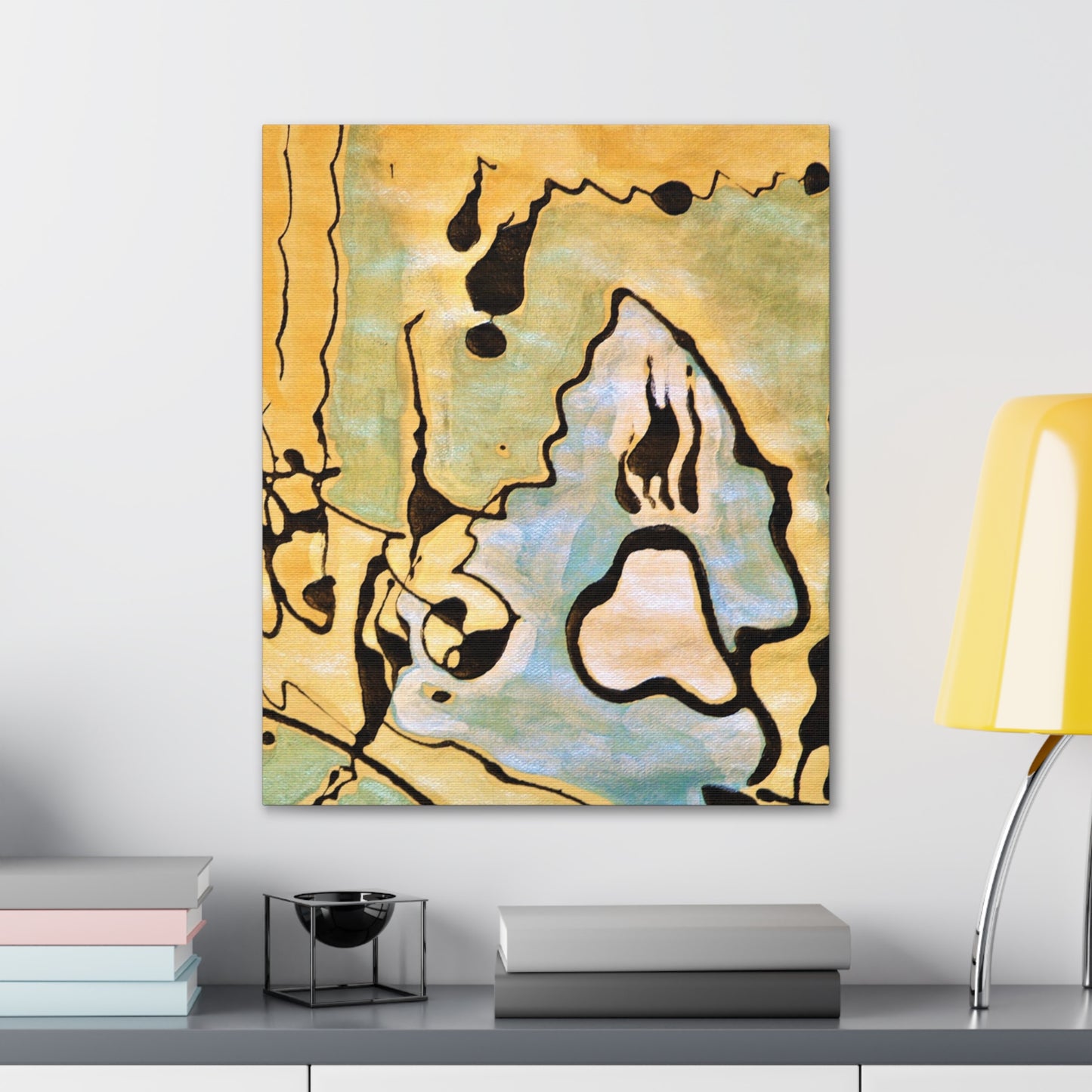 Screaming Ghost Canvas Gallery Wraps