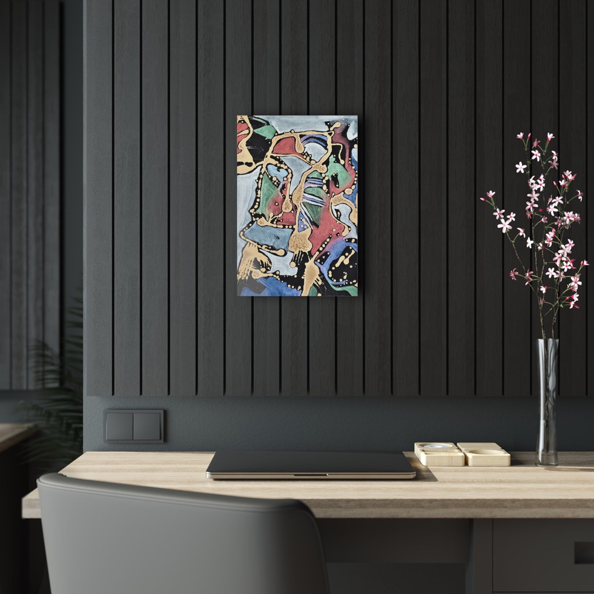 Angry Cat Acrylic Prints - 12″ x 18″ (Vertical) Glossy - Home Decor