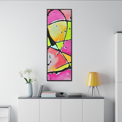 Pink Mouse Gallery Canvas Wraps, Vertical Frame