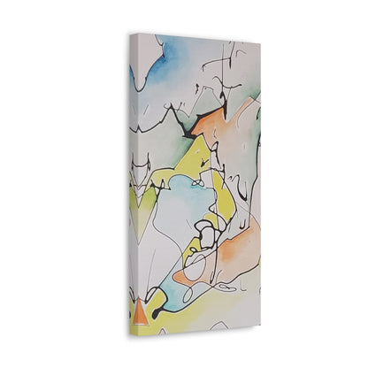 Misty Mountains Canvas Gallery Wraps