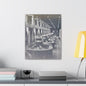 Boulder Dam Powerhouse Canvas Gallery Wraps 16″ x 20″ 1.25"