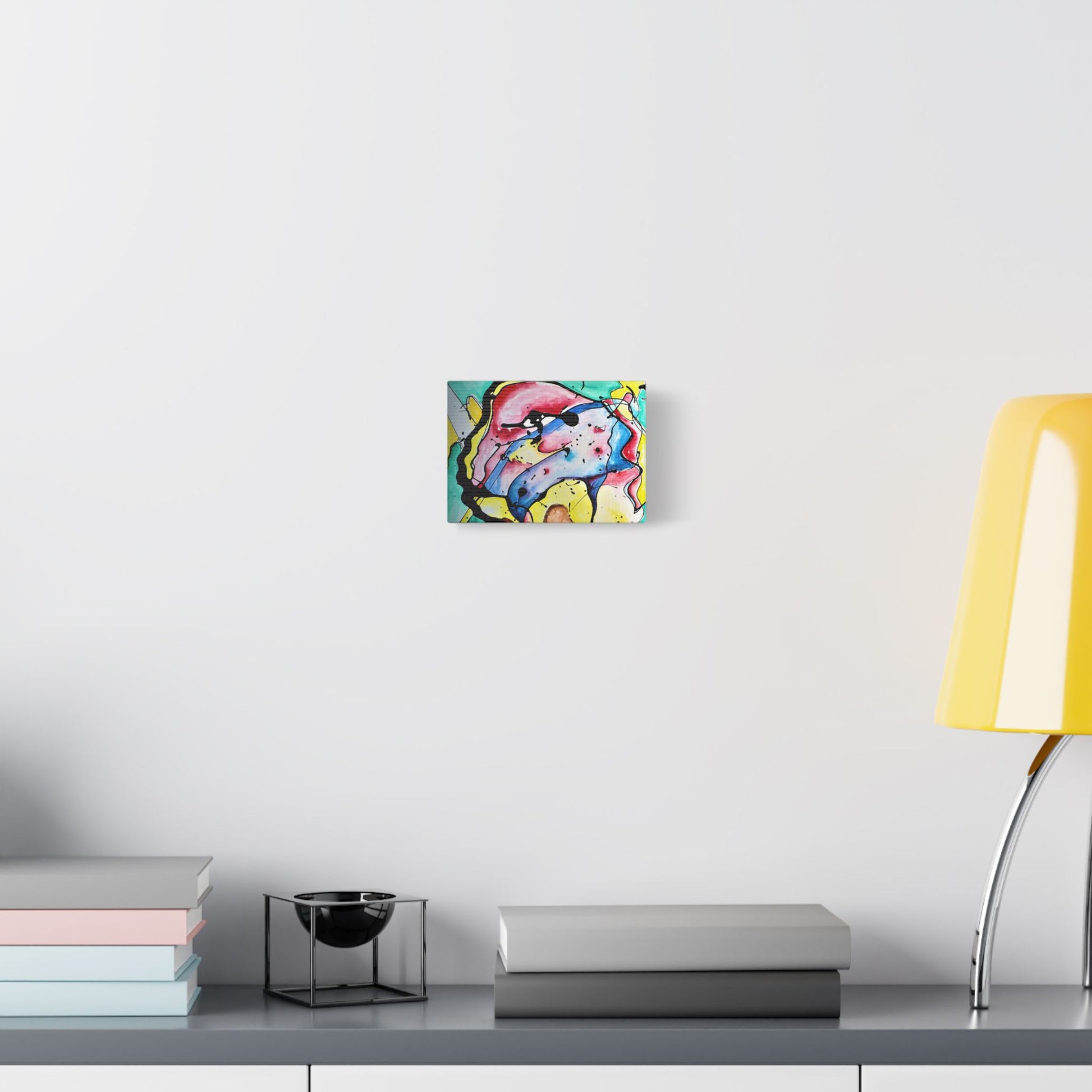 3rd Eye Sundae Satin Canvas Stretched - Kia Day Design