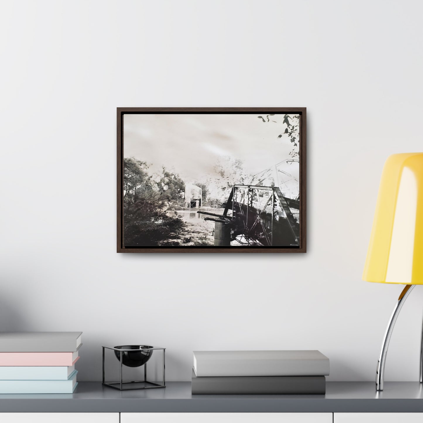 Bridge Gallery Canvas Wraps, Horizontal Frame