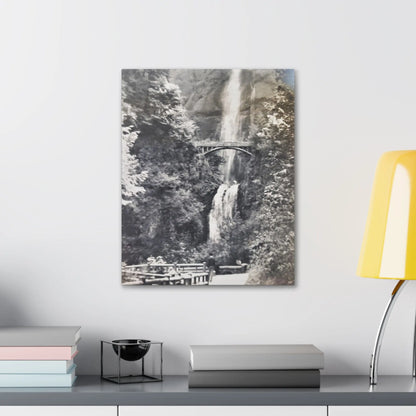 Multnomah Falls Oregon Canvas Gallery Wraps 16″ x 20″ 1.25"