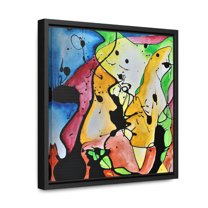 Space Judy Gallery Canvas Wraps, Square Frame