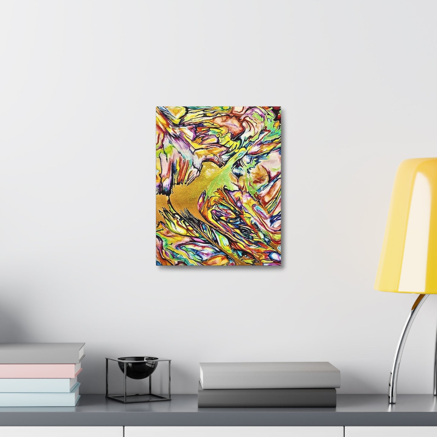 Phoenix Rising Stretched Canvas