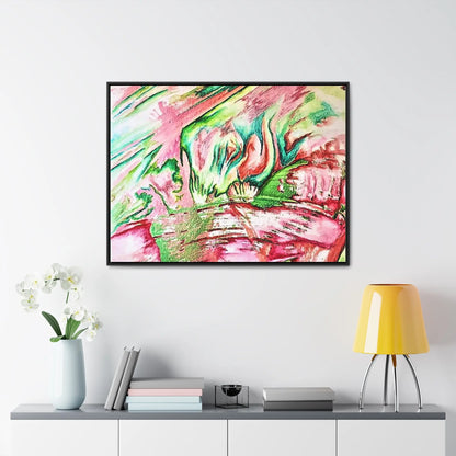 Pink Forest Gallery Canvas Wraps, Horizontal Frame