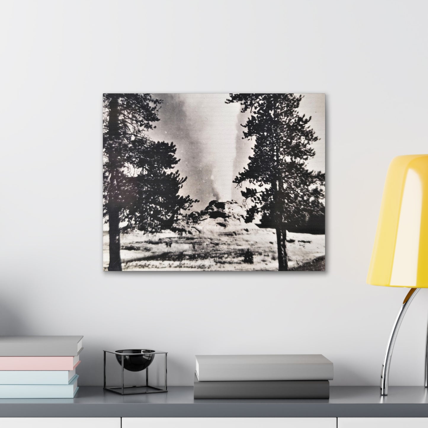 Castle Geyser Yellowstone Canvas Gallery Wraps