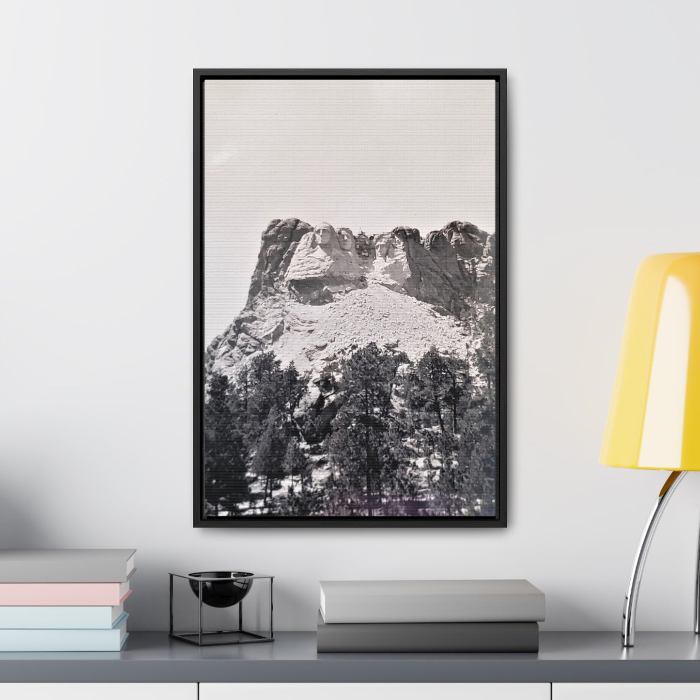 Black Hills Mount Rushmore Gallery Canvas Wraps, Vertical Frame