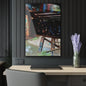 Graffiti Bridge Acrylic Print — Urban Decay Photo Wall Art French Cleat Hanging - 24" x 36" (Vertical) 0.25'' - Home Decor