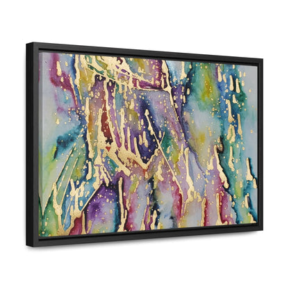 Purple Rain Gallery Canvas Wraps, Horizontal Frame