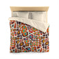 Vibrant Bohemian Microfiber Duvet Cover - Kia Day Design