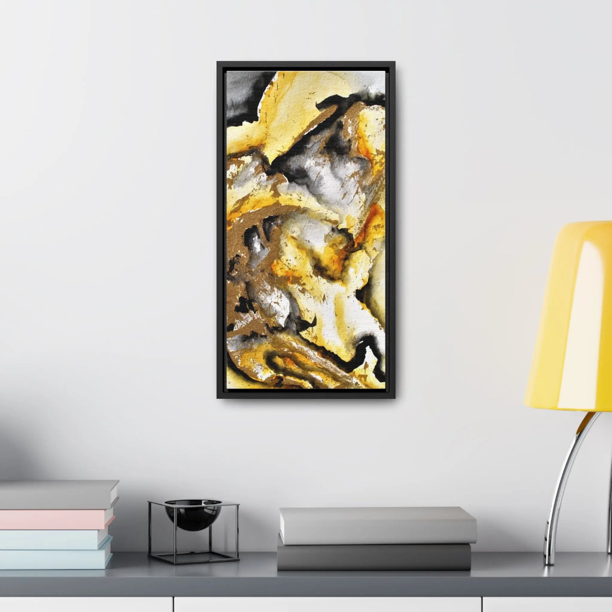 Tiger Stripe Gallery Canvas Wraps, Vertical Frame